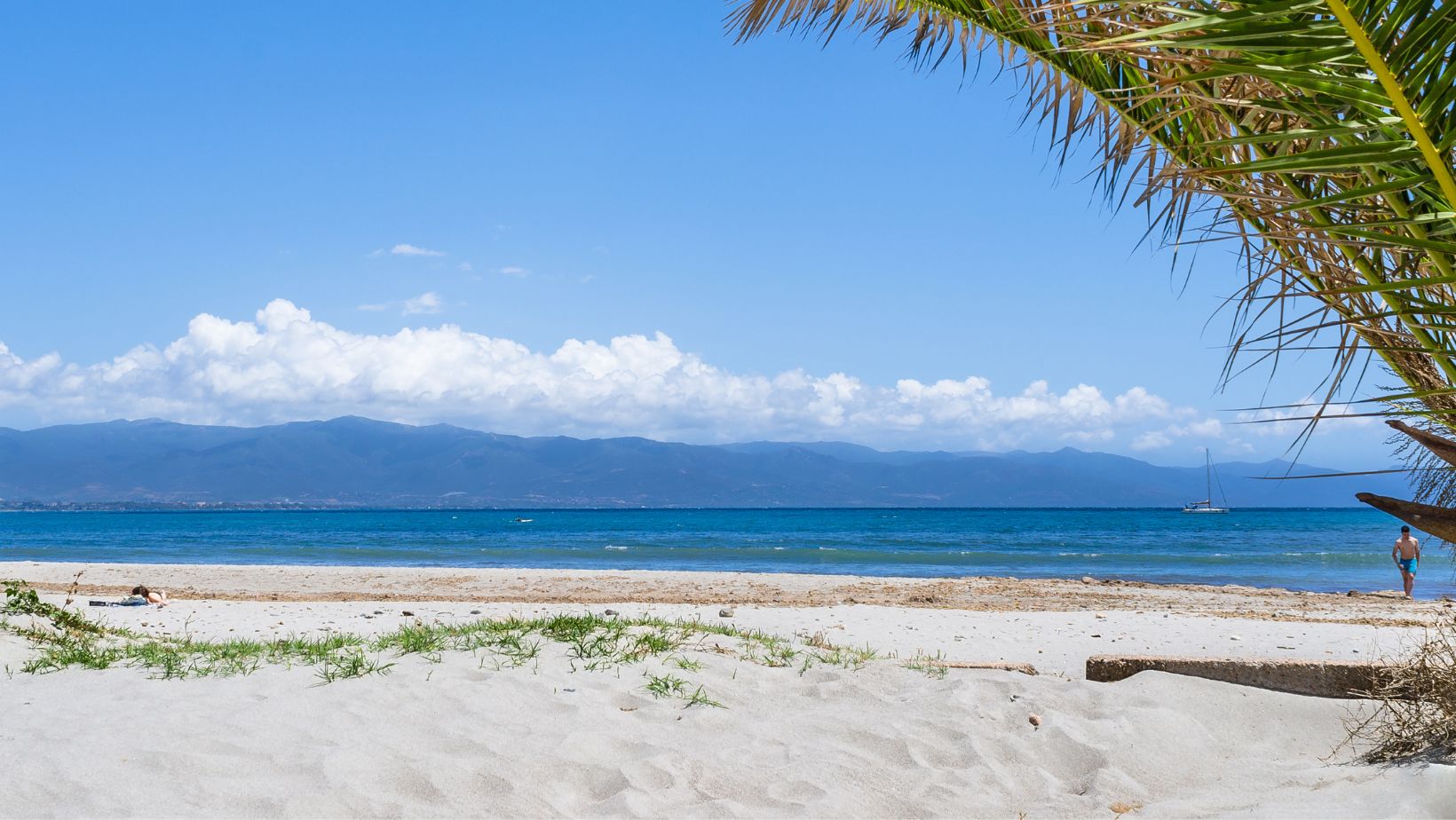 Poetto Beach Sardinia