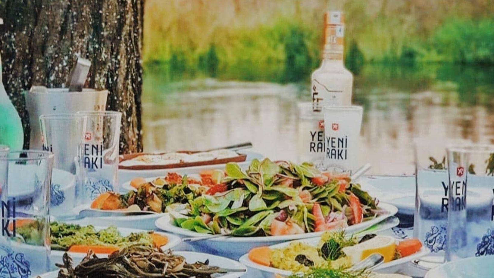 Raki-Fish-Meze by the Azmak River