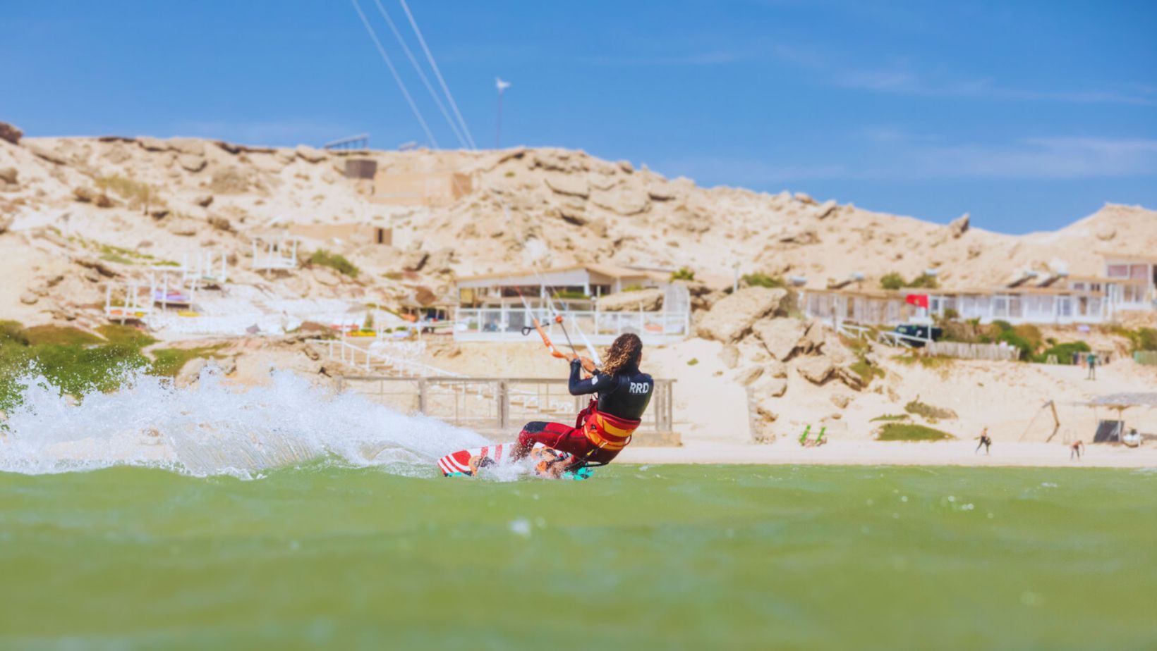 Kitesurfing in Dakhla, Morocco
